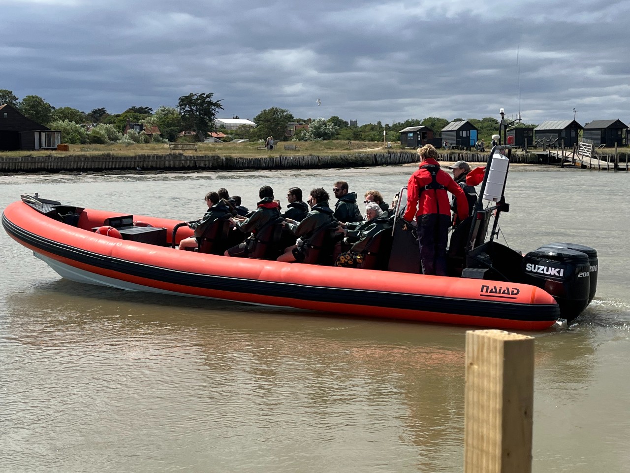Half and Half trip — river and sea